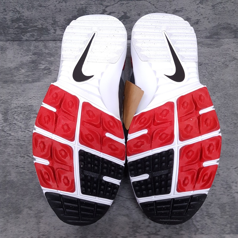 NIKE Free Golf Next Nature Golf Shoes‎ Mens Size 10.5 Iron Grey University Red - Picture 5 of 5